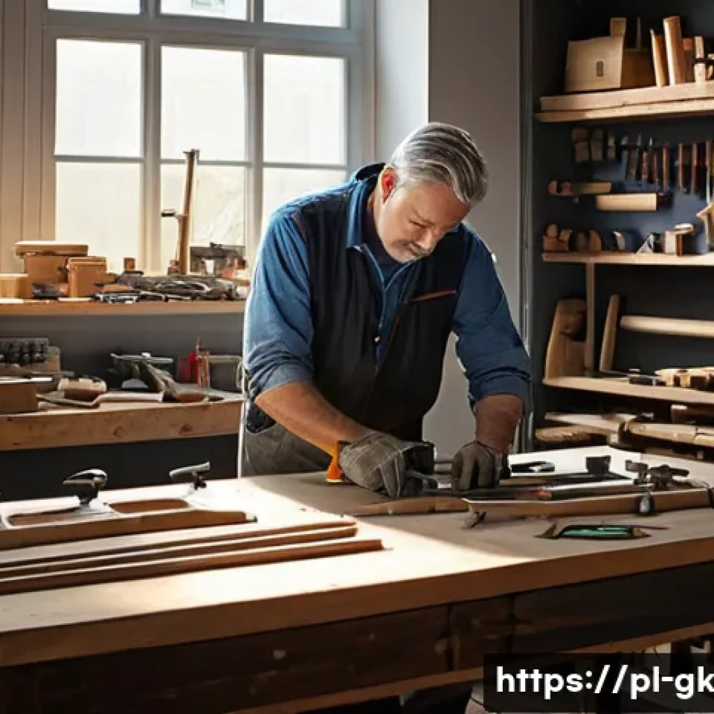 Transformer의 성능 평가를 위한 벤치마크 - **Prompt 1: The Discerning Craftsman Choosing Tools**
A highly detailed, realistic image of a sk...